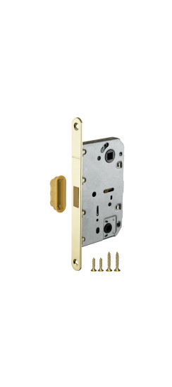 Защелка врезная MAGNM96WC-50 (M96WC-50) GP золото | Магнитная защелка, 8 мм