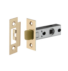 Защелка врезная PLASTLP45-8 (LP45-8) SSG сатин.золото