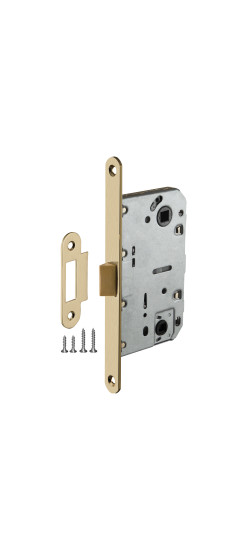 Защелка врезная PLASTLP96WC-50 SSG сатин.золото | Сталь
