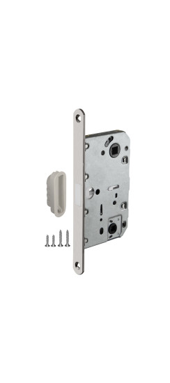 Защелка врезная MAGNLN96WC-50 (LN96WC-50) SN мат.никель | Магнитная защелка, Матовый никель, 8 мм