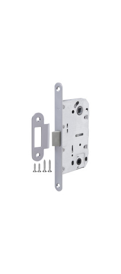 Защелка PLASTP96WC-50 (P96WC-50) SSC сатинированный хром | Пластиковая защелка, 8 мм