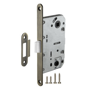 Защелка врезная METLM90-50 AB бронза