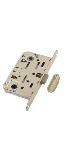 B06102.50.23.640 Защелка врезная WC (мат. лат.) MEDIANA POLARIS с отв. планкой (скин) | Магнитная защелка, 8 мм