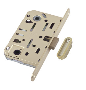 B06102.50.23.640 Защелка врезная WC (мат. лат.) MEDIANA POLARIS с отв. планкой (скин)