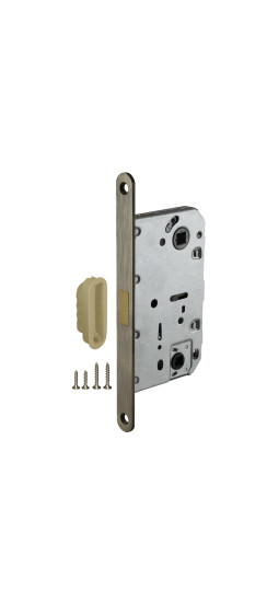 Защелка врезная MAGNLN96WC-50 (LN96WC-50) AB бронза | Магнитная защелка, Бронза, 8 мм