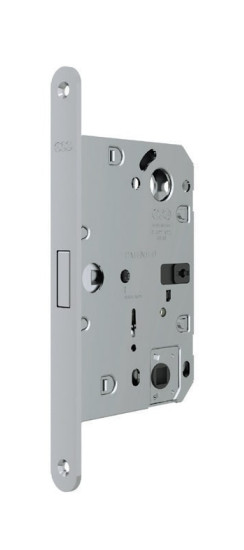 B06132.50.34 Защелка врезная WC (мат хром) тех. уп. без отв. пл. POLARIS WAVE | Магнитная защелка, 8 мм