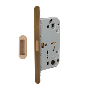 Магнитная защелка WC с ответной планкой GRAVITY.PRO G01.196.50.96 AB бронза