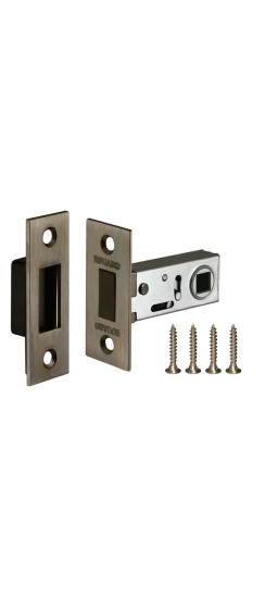 Защелка врезная MAGNM12-50-25 (M12-50-25) AB бронза | Магнитная защелка, 8 мм