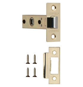 Защелка врезная METF12-45-25 (F12-45-25) GP латунь