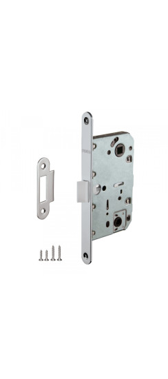 Защелка врезная PL96WC-50/BL CP (хром) | Сталь