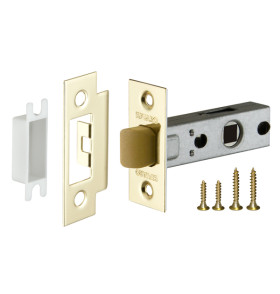 Защелка врезная PLASTP12-45-25 GP золото