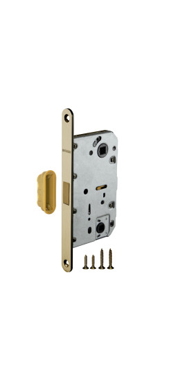 Защелка врезная MAGNM96WC-50 (M96WC-50) AB бронза | Магнитная защелка, 8 мм