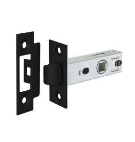 Защелка врезная PLASTLP45-8 (LP45-8) BL черный