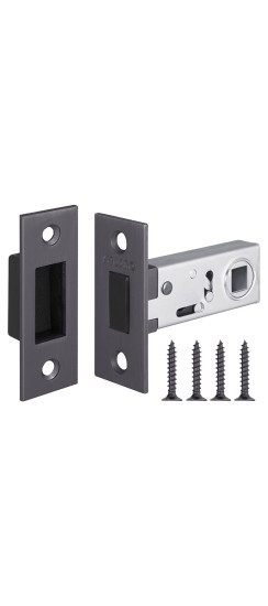 Защелка врезная MAGNM12-50-25 (M12-50-25) GR графит | Магнитная защелка, 8 мм