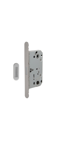 Магнитная защелка WC с ответной планкой GRAVITY.PRO G01.196.50.96 MWSC итальянский тисненый | Магнитная защелка, 8 мм