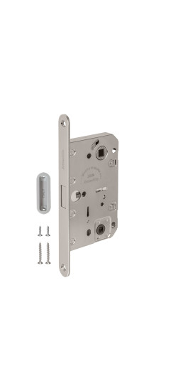 Магнитная защелка WC с ответной планкой GRAVITY G01.196.50.96 SN мат никель | Магнитная защелка, 8 мм