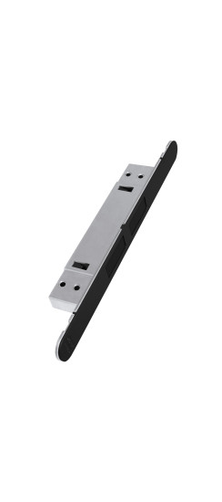 Магнитная защелка регулируемая Touch B01120.30.93 (черный) с лицевой планкой B01120.31.93 | Магнитная защелка, -