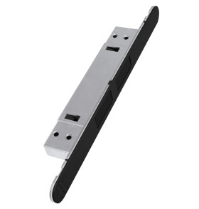 Магнитная защелка регулируемая Touch B01120.30.93 (черный) с лицевой планкой B01120.31.93