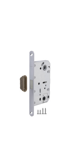 Защелка врезная MAGNM96WC-50 (M96WC-50) SSC сатинированный хром | Магнитная защелка, 8 мм