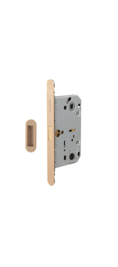 Магнитная защелка WC с ответной планкой GRAVITY.PRO G01.196.50.96 FSG флорентийское золото | Магнитная защелка, 8 мм