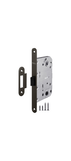 Защелка врезная PL96WC-50/BL GR (графит) | Сталь