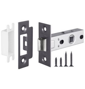 Защелка врезная METF12-45-25 (F12-45-25) GR графит