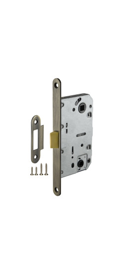 Защелка врезная PLASTLP96WC-50 AB бронза | Пластиковая защелка, Бронза, 8 мм