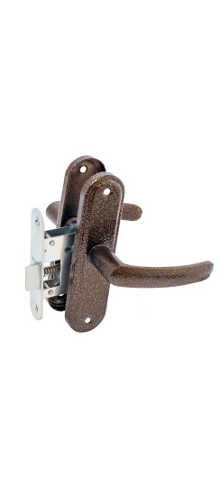 Защелка врезная ЗЩ1-45А (медь антик) | -