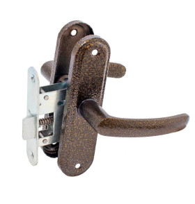 Защелка врезная ЗЩ1-45А (медь антик)