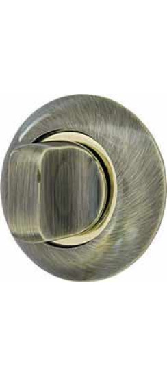 Ручка поворотная BKW8.R.LD54 (BKW8) AB/GP-7 бронза/золото | ZAMAK