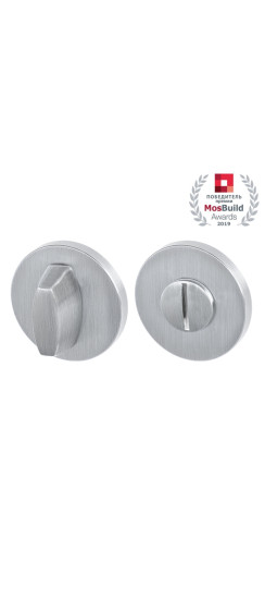 Ручка поворотная BK6.R.URS52 (WC-BOLT BK6 URS) MWSC-33 итальянский тисненый | ZAMAK