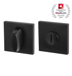 Ручка поворотная BK6.K.USS52 (WC-BOLT BK6 USS) BL-26 черный