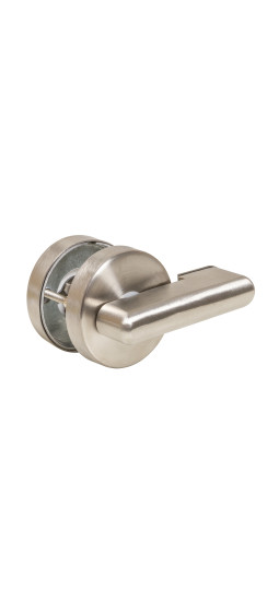 Ручка поворотная BK8.R.DSS304-button с индикатором INOX 304 | Нержавеющая сталь