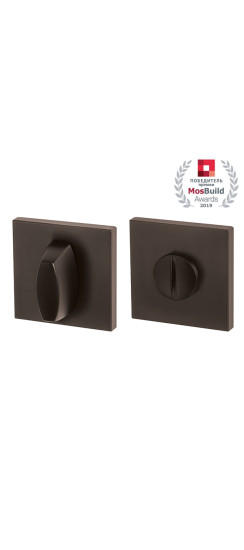 Ручка поворотная BK6.K.USS52 (WC-BOLT BK6 USS) BPVD-77 вороненый никель | ZAMAK