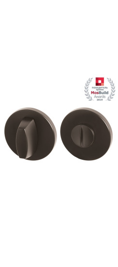 Ручка поворотная BK6.R.URS52 (WC-BOLT BK6 URS) BPVD-77 вороненый никель | ZAMAK