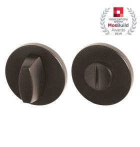 Ручка поворотная BK6.R.URS52 (WC-BOLT BK6 URS) BPVD-77 вороненый никель