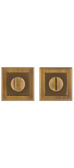 Ручка поворотная BK6.K.QL52 (BK6 QL) CF-17 кофе | Алюминий