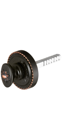 Ручка поворотная BKW8.R.CL55 (BKW8/CL) ABL-18 темная медь | ZAMAK