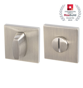 Ручка поворотная BK6.K.USS52 (WC-BOLT BK6 USS) SN-3 матовый никель