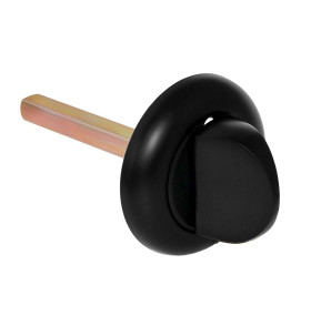 Ручка поворотная BKW8x75.R.HMR54 (HMR8x75) BL-24 черный