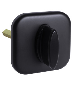 Ручка поворотная BKW8x75.K.TRD62 BL-24 черный ПЛАСТИК