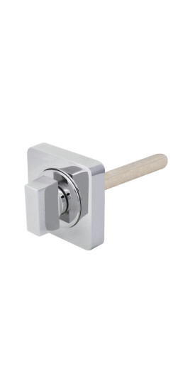 Ручка поворотная BKW8.K.SQ52 (BKW8/SQ) CP-8 хром | ZAMAK