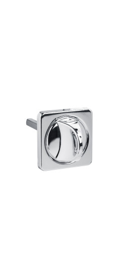 Ручка поворотная BKW8x75.K.MSC62 CP-8 хром ПЛАСТИК | Пластик