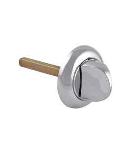 Ручка поворотная BKW8x75.R.HMR54 PLASTIC (HMR8x75) CP хром