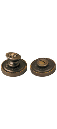 Ручка поворотная BK6.R.CL55 (BK6/CL) BB-17 коричневая бронза | ZAMAK