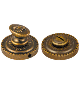 Ручка поворотная BK6.R.CL55 (BK6/CL) OB-13 античная бронза