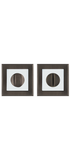 Ручка поворотная BK6.K.QL52 (BK6 QL) GR/CP-23 графит/хром | Алюминий