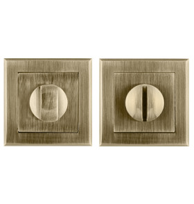 Ручка поворотная BK6.K.QL52 (BK6 QL) ABG-6 зелёная бронза