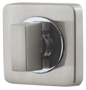 Ручка поворотная BK6.K.SQ52 (BK6/SQ) SN/CP-3 матовый никель/хром