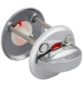 Ручка поворотная BK5x60.R.FIN001 (WC-001-CP) CP хром